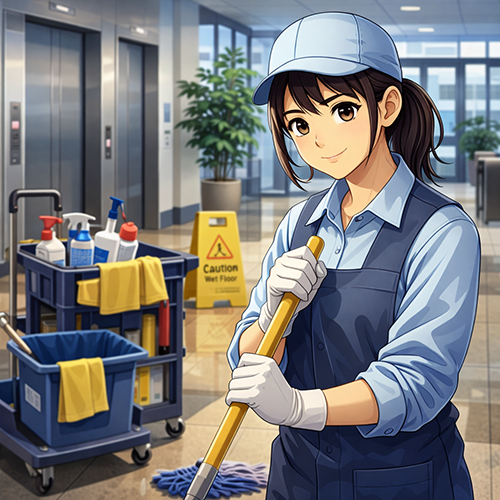 清掃・洗浄員
