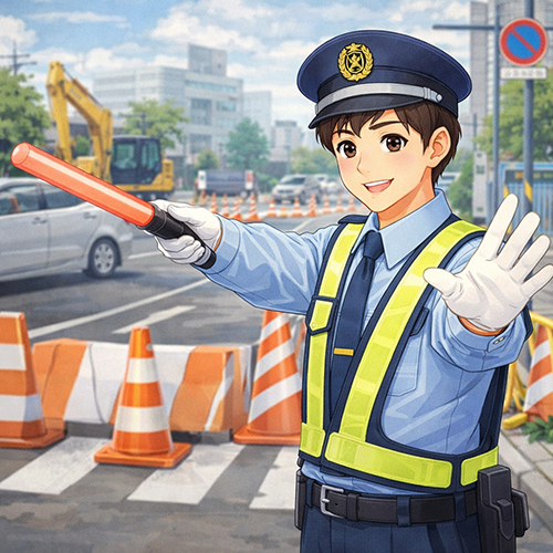 交通誘導警備員